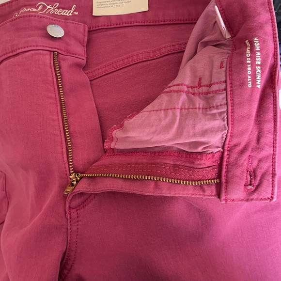 Universal Thread Pink Rose High Rise Skinny Jeans - Picture 10 of 13